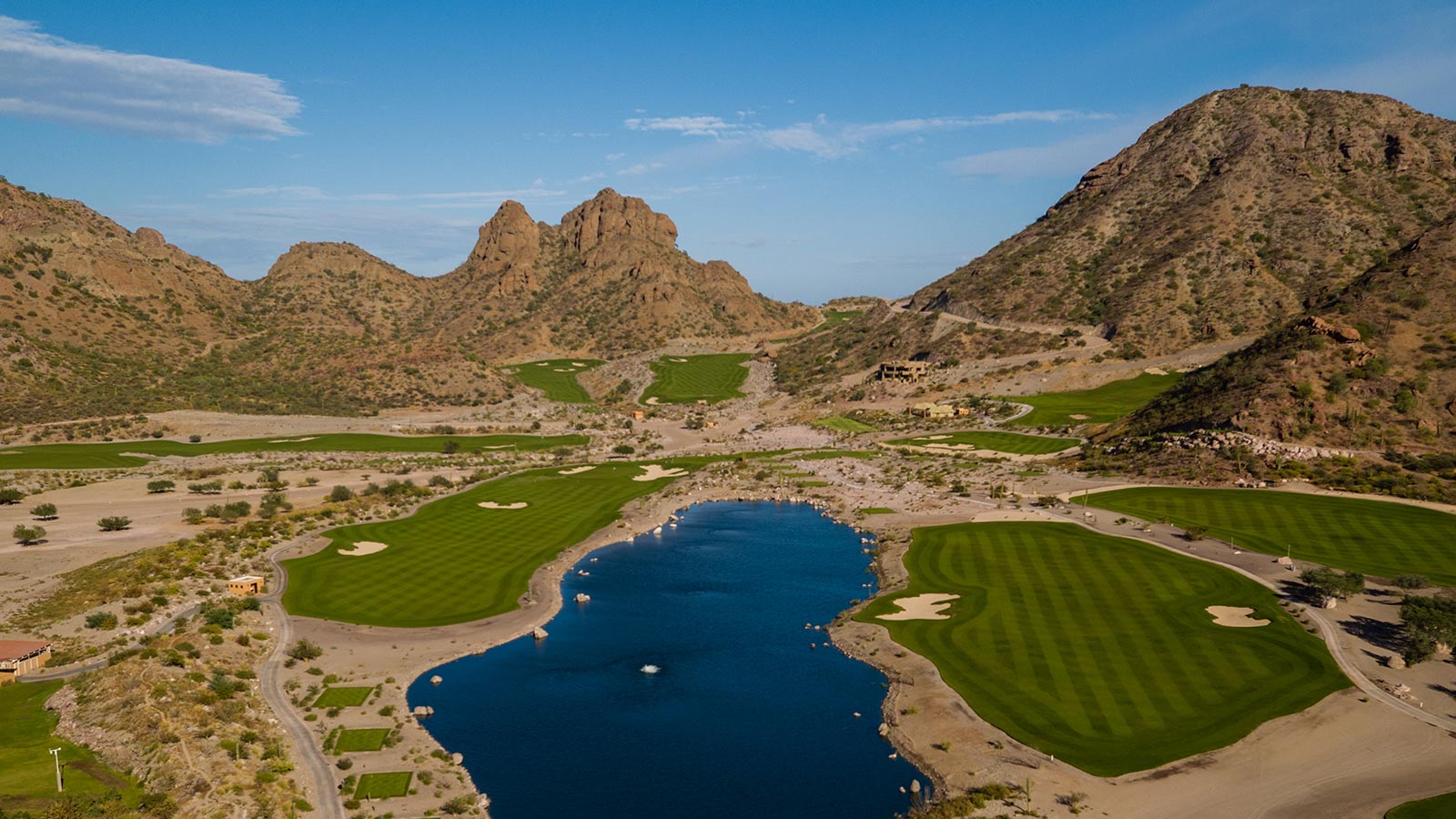 Campo de Golf en Loreto Baja California TPC Danzante Bay