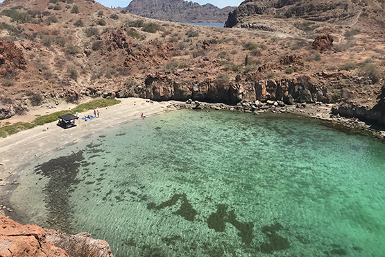Isla Danzante en Loreto Baja California Sur México