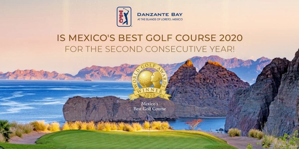 TPC Danzante Bay Nombrado El Mejor Campo de Golf en México 2020